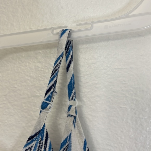 Pacific Beach Stripe Asymmetrical Cover up Jumpsuit XL - Picture 4 of 14